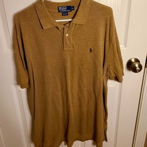 Tan Men's Polo Shirt